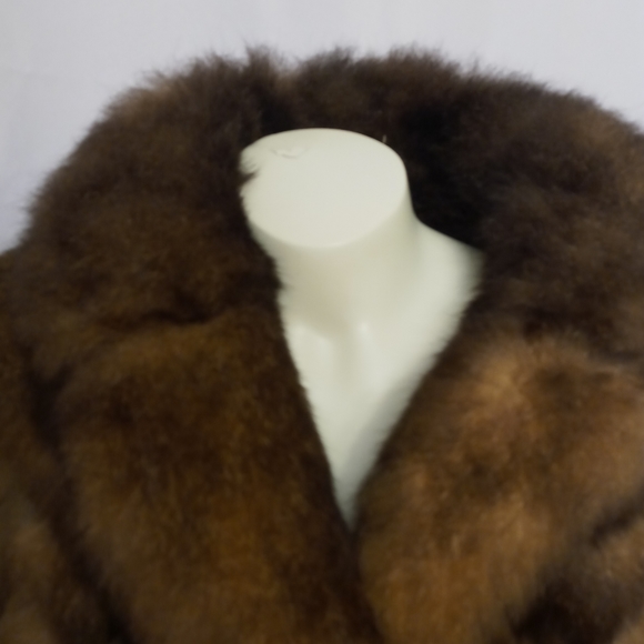 New Zealand Possum Natural Fur Coat - Picture 3 of 3